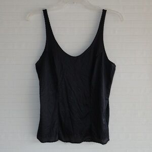 Bali Vintage 90s Black Nylon Chemise